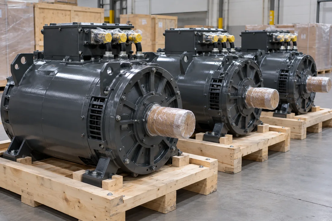 Locomotive traction motor supply — illustrative image
