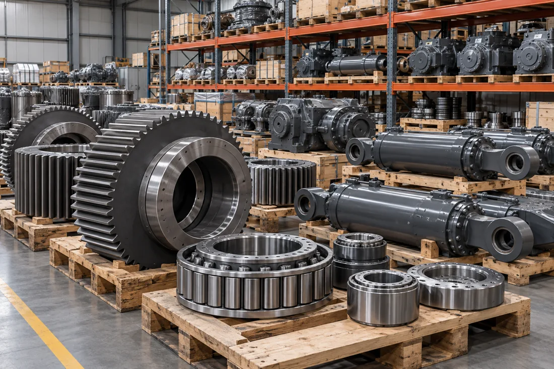 Komatsu strategic spares — illustrative image